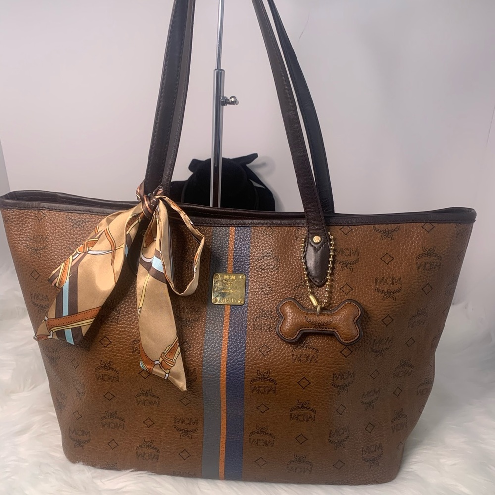 Authentic MCM Medium Tote